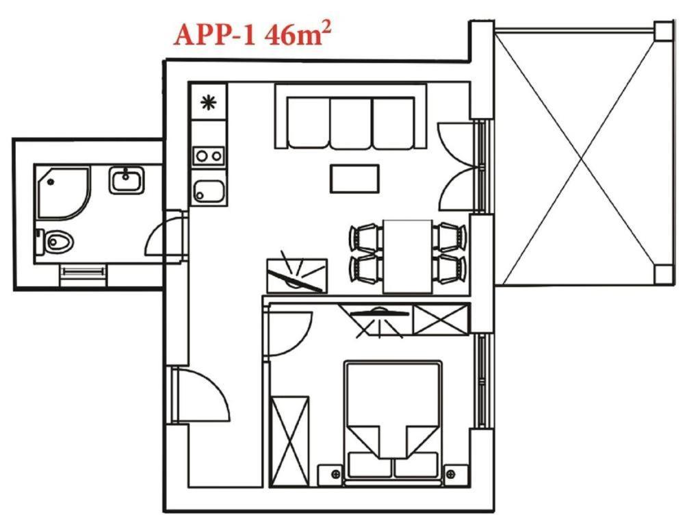 San Lorenzo Apartments Lovrečica Eksteriør bilde